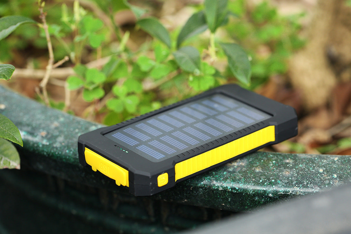 3000 MAH Universal Ultra-thin Mobile Phone Solar Charger Camping Lights